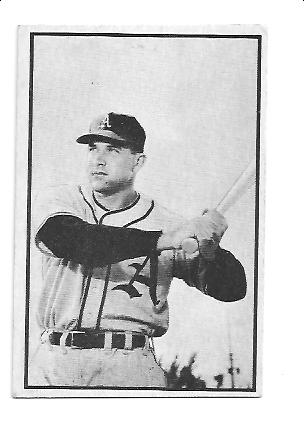 1953 Bowman Black and White #20 Eddie Robinson