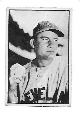 1953 Bowman Black and White #27 Bob Lemon