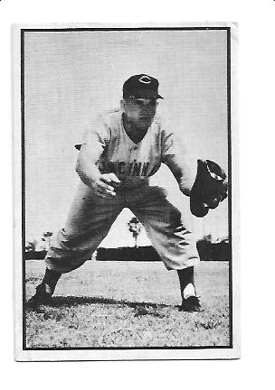 1953 Bowman Black and White #32 Rocky Bridges