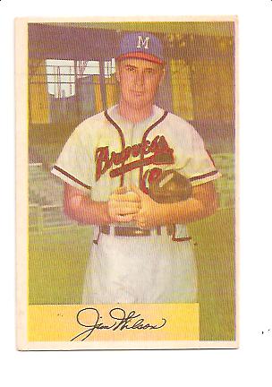 1954 Bowman #16 Jim Wilson