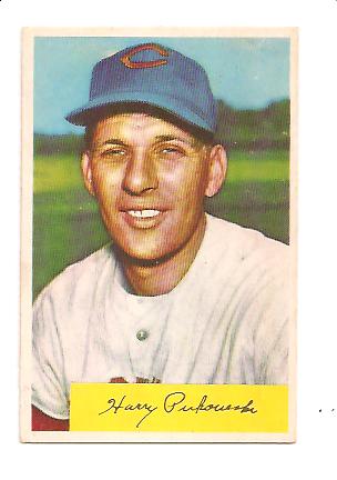 1954 Bowman #44 Harry Perkowski