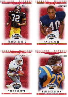 2007 Topps Triple Threads #86 Eric Dickerson