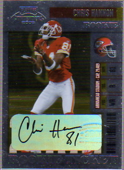 2006 Playoff Contenders #230 Chris Hannon AU RC