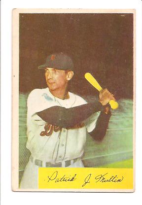 1954 Bowman #151 Pat Mullin