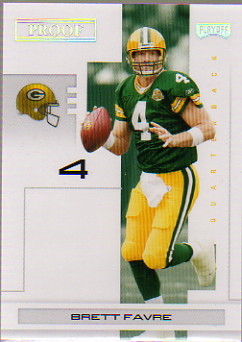 2007 Playoff NFL Playoffs Silver Proof #35 Brett Favre