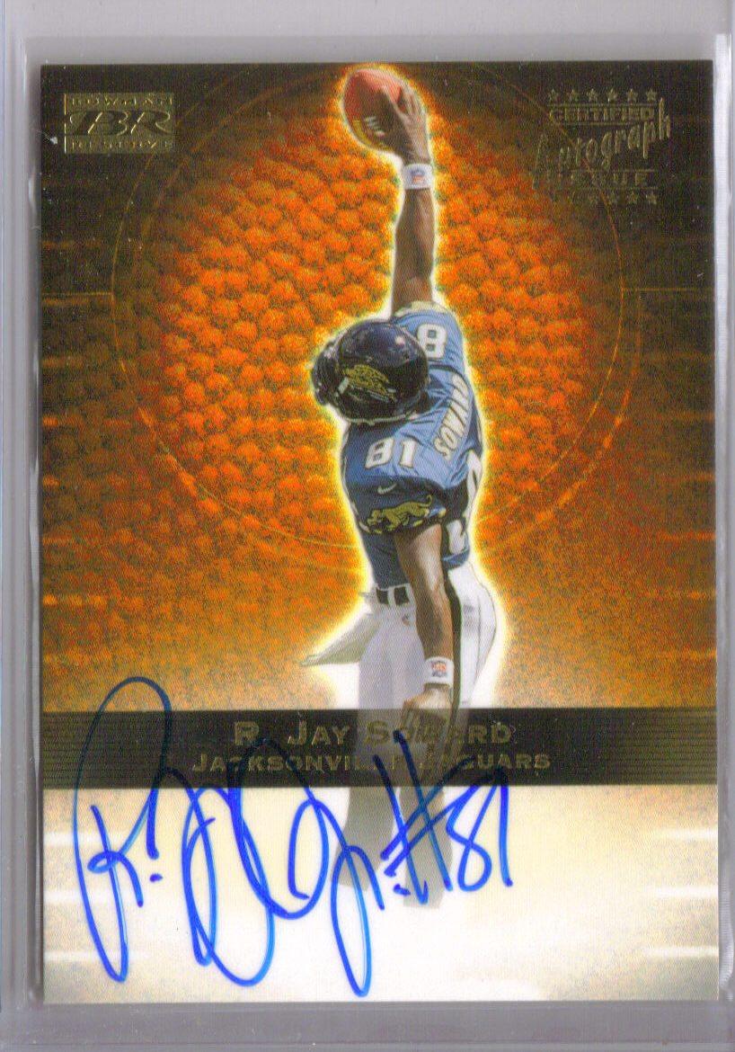 2000 Bowman Reserve Rookie Autographs #RS R.Jay Soward front image