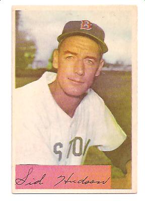 1954 Bowman #194 Sid Hudson