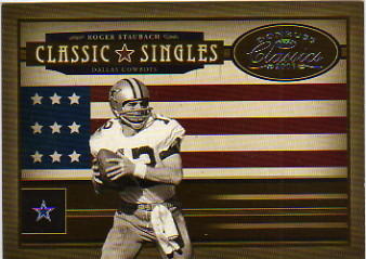 2005 Donruss Classics Classic Singles Silver #18 Roger Staubach