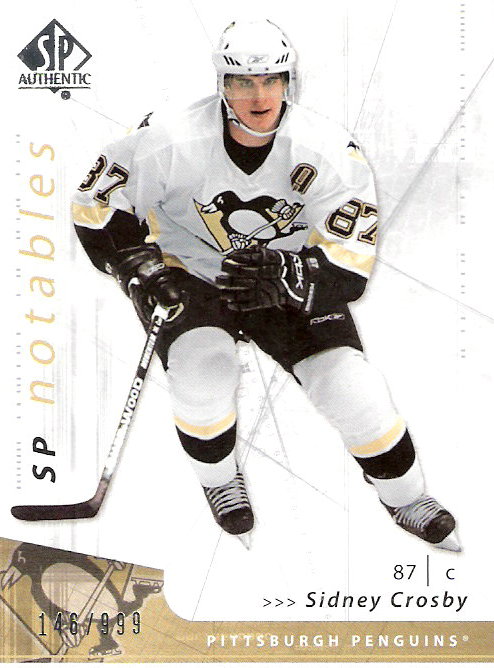 2006-07 SP Authentic #155 Sidney Crosby N