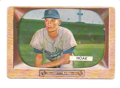 1955 Bowman #21 Don Hoak