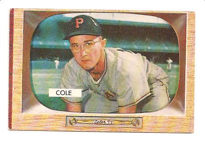 1955 Bowman #28 Dick Cole