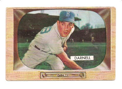 1955 Bowman #39 Bob Darnell RC