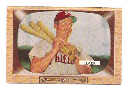 1955 Bowman #41 Mel Clark