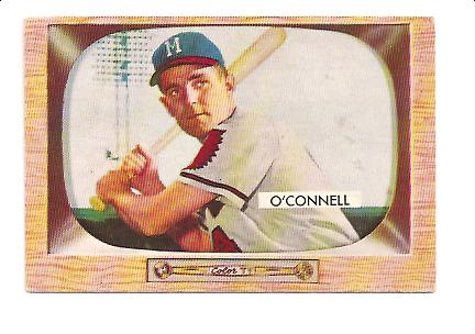 1955 Bowman #44 Danny O'Connell