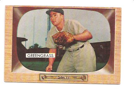 1955 Bowman #49 Jim Greengrass