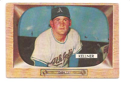 1955 Bowman #53 Alex Kellner
