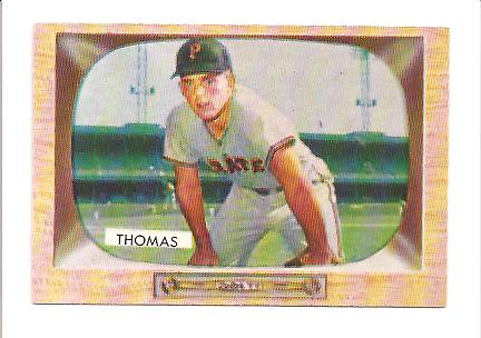 1955 Bowman #58 Frank Thomas
