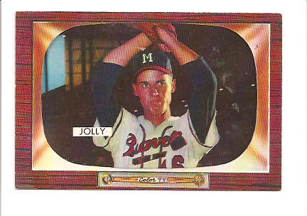 1955 Bowman #71 Dave Jolly