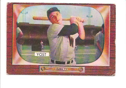 1955 Bowman #73 Eddie Yost