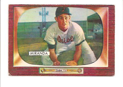 1955 Bowman #79 Willie Miranda