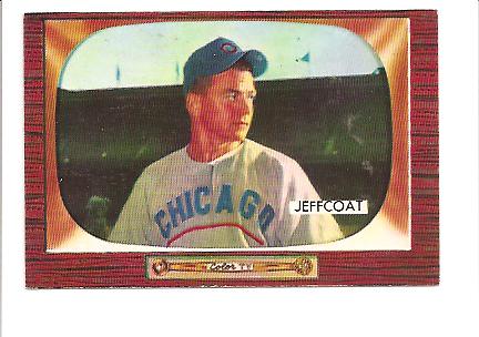1955 Bowman #223 Hal Jeffcoat