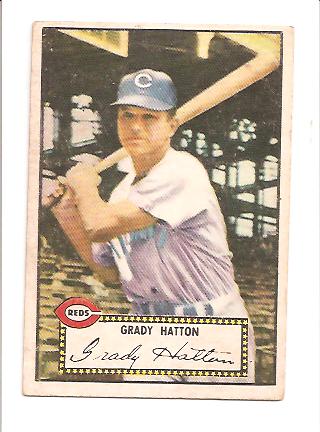 1952 Topps #6 Grady Hatton