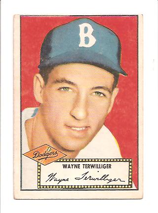 1952 Topps #7 Wayne Terwilliger