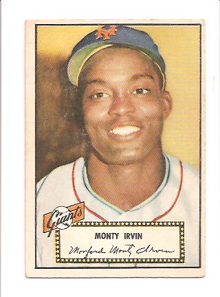 1952 Topps #26 Monte Irvin