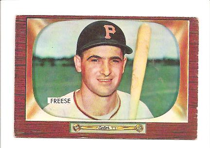 1955 Bowman #84 George Freese RC
