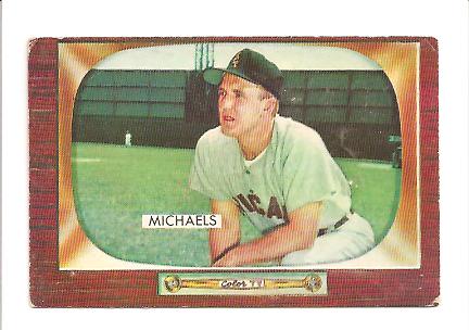 1955 Bowman #85 Cass Michaels