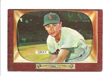1955 Bowman #86 Ted Gray