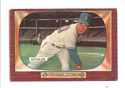 1955 Bowman #90 Art Ditmar RC