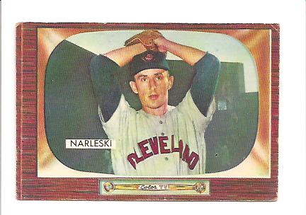 1955 Bowman #96 Ray Narleski RC