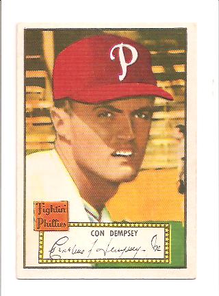 1952 Topps #44 Con Dempsey RC