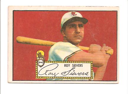 1952 Topps #64 Roy Sievers
