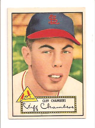 1952 Topps #68 Cliff Chambers