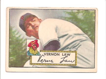 1952 Topps #81 Vern Law
