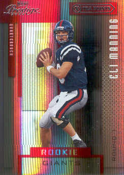 2004 Playoff Prestige Xtra Points Red #151 Eli Manning