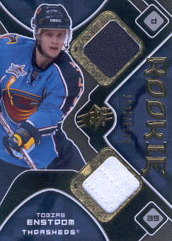 2007-08 SPx #182 Tobias Enstrom JSY RC