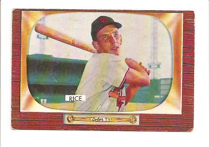 1955 Bowman #106 Del Rice
