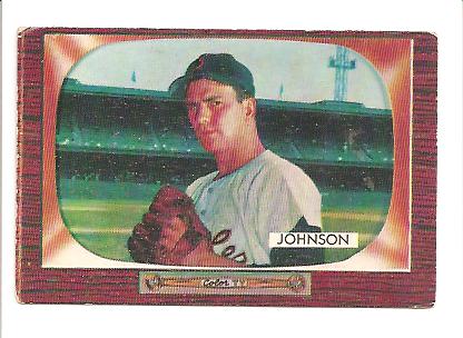 1955 Bowman #101B Don Johnson COR Orioles