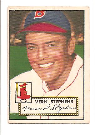 1952 Topps #84 Vern Stephens