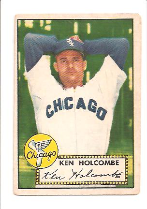 1952 Topps #95 Ken Holcombe