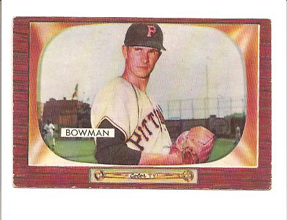 1955 Bowman #115 Roger Bowman RC