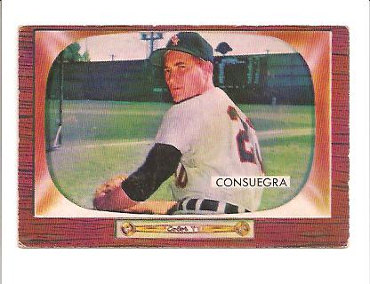 1955 Bowman #116 Sandy Consuegra