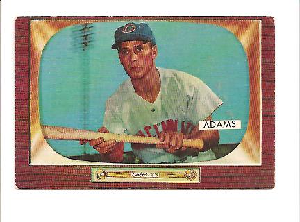 1955 Bowman #118 Bobby Adams