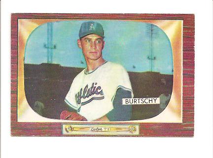 1955 Bowman #120 Ed Burtschy RC
