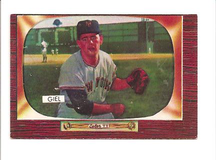 1955 Bowman #125 Paul Giel RC