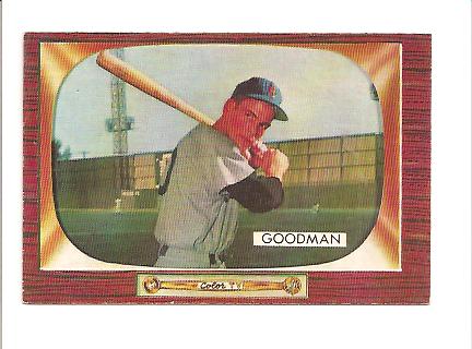 1955 Bowman #126 Billy Goodman