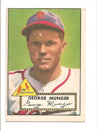 1952 Topps #115 George Munger